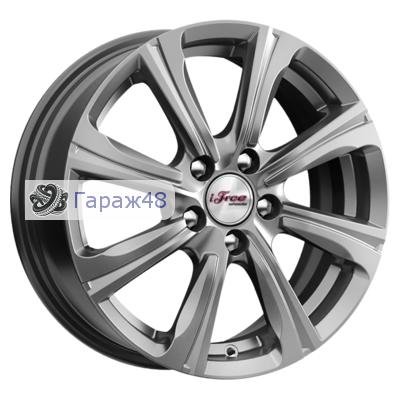 iFree Aperol R15 / 6J PCD 4x100 ET 46 ЦО 54.1 Литые Темно-серебристый